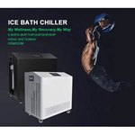 Refroidisseur d''eau pour bain de glace pour la récupération des athlètes, soulagement de la douleur et relaxation musculaire
