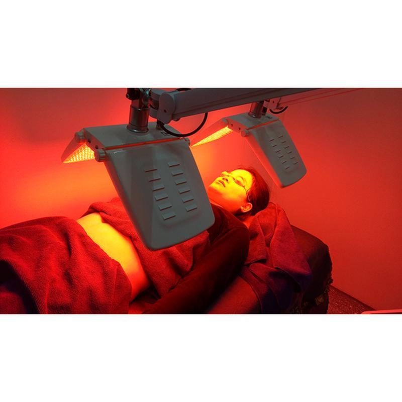 Traitement double plat PDT Photon Light Thérapie faciale 7 Couleurs LED Lumière faciale Thérapie Beauté Appareil