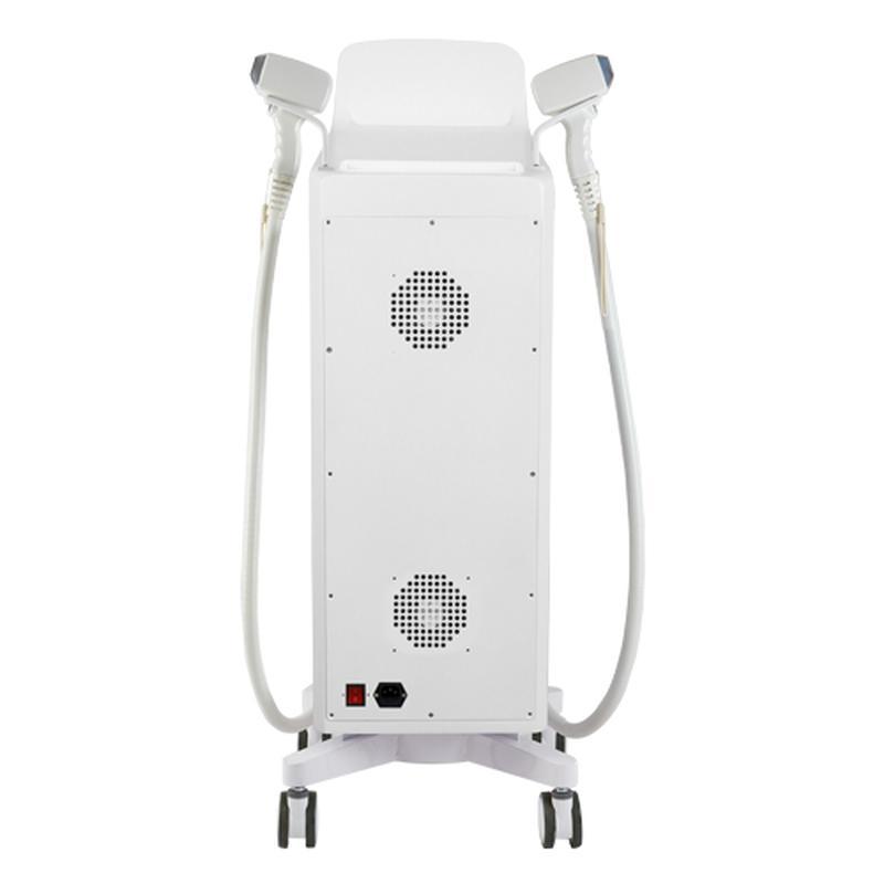 Machine de beauté pour l''épilation au laser à diode 808Nm à 3 longueurs d''onde et doubles poignées