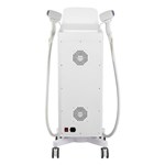 Machine de beauté pour l''épilation au laser à diode 808Nm à 3 longueurs d''onde et doubles poignées