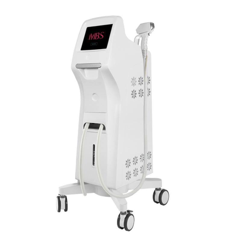 Machine de beauté pour l''épilation au laser à diode 808Nm à 3 longueurs d''onde et doubles poignées