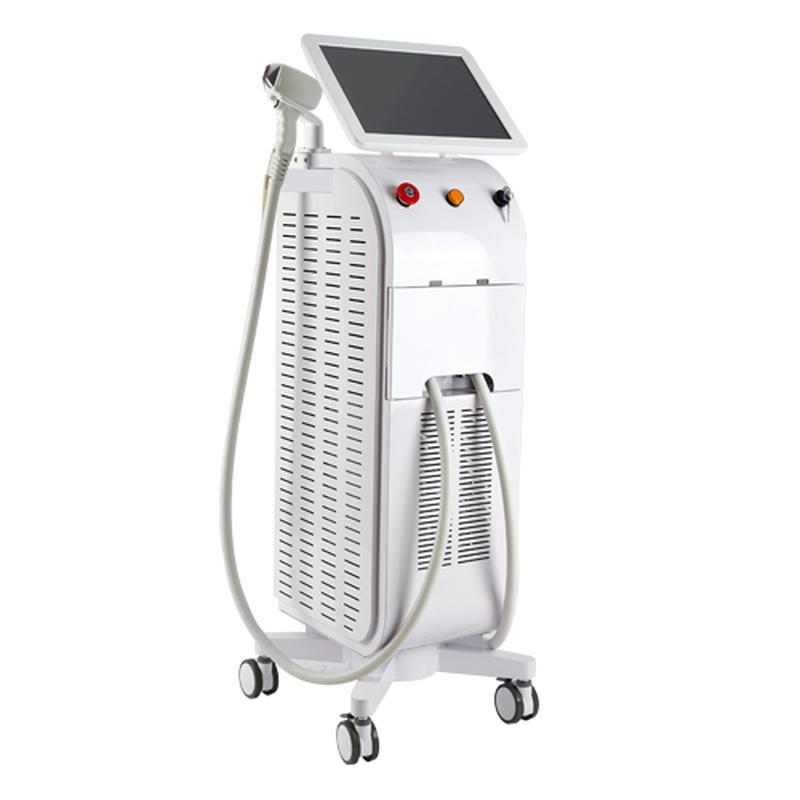 Appareil multifonctionnel 2 en 1 YAG 808 diode laser pour l''épilation et le détatouage en salon