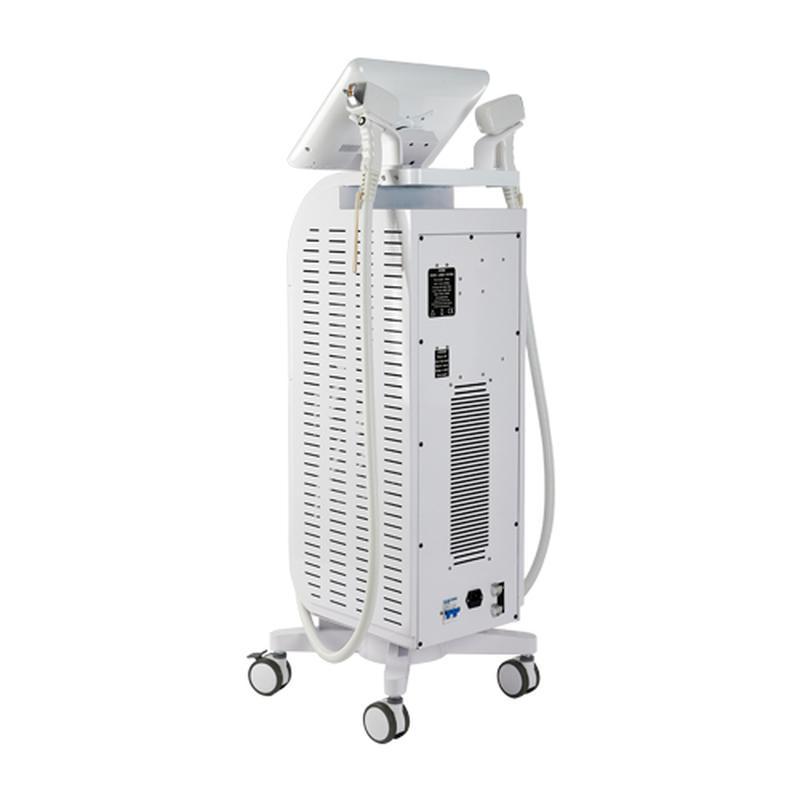 Appareil multifonctionnel 2 en 1 YAG 808 diode laser pour l''épilation et le détatouage en salon