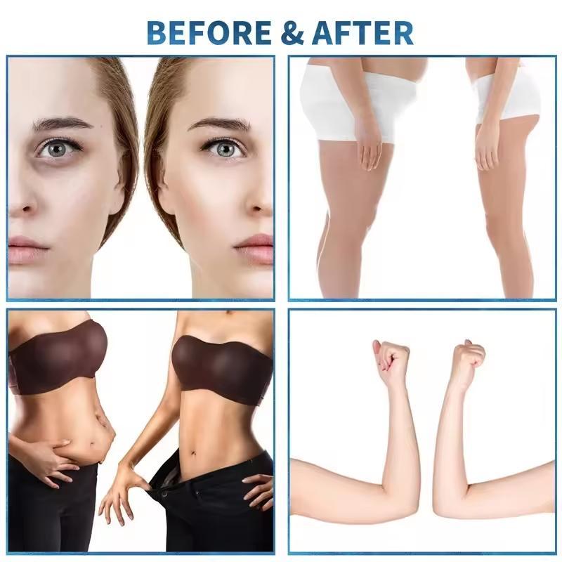Réduction de la cellulite Contournement du corps Drainage lymphatique Roulis minceur 360° Massage à rouleau interne 6D