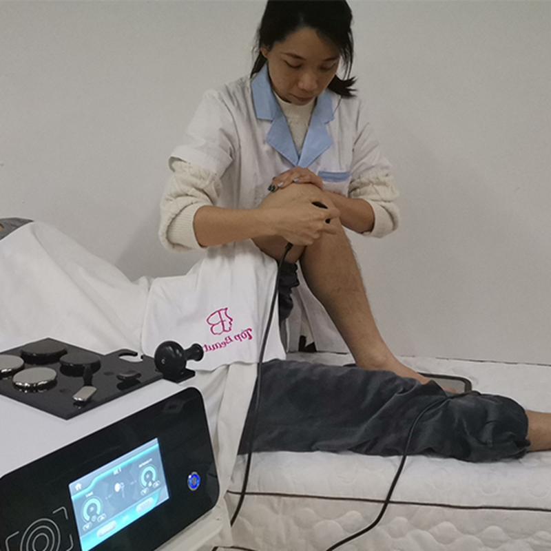 Appareil de physiothérapie Tecar 2.1, thérapie CET RET RF pour le soulagement de la douleur, appareil de physiothérapie intelligent 448khz Tecar