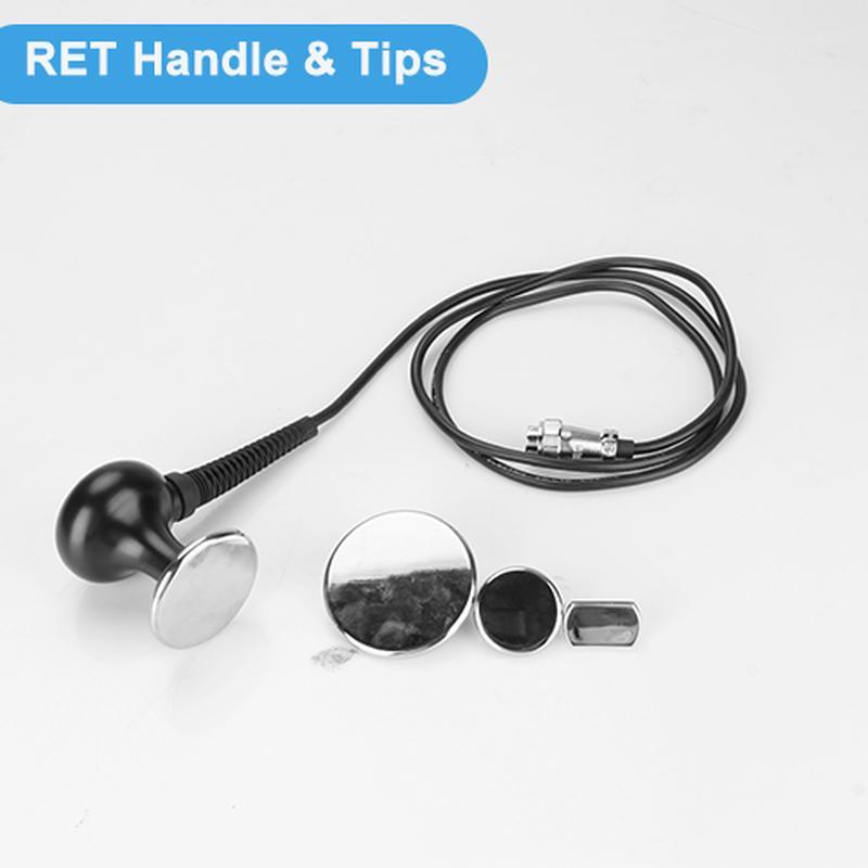 Appareil de physiothérapie Tecar 2.1, thérapie CET RET RF pour le soulagement de la douleur, appareil de physiothérapie intelligent 448khz Tecar
