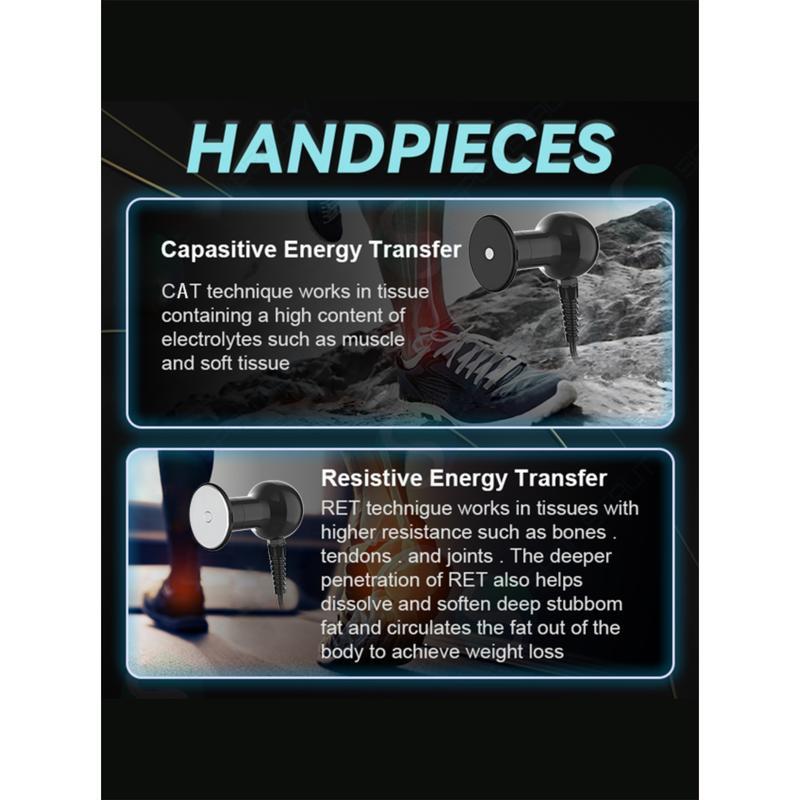 Machine à rouleaux de thérapie par rotation pour soulagement de la douleur avec Tecar Indiba Physiotherapy cet ret rf 448khz