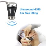 2 en 1 Appareil de beauté RF importé Dispositif de beauté EMS Machine anti-âge dispositif de lifting facial pour éliminer les rides Appareil de thérapie EMS à ultrasons