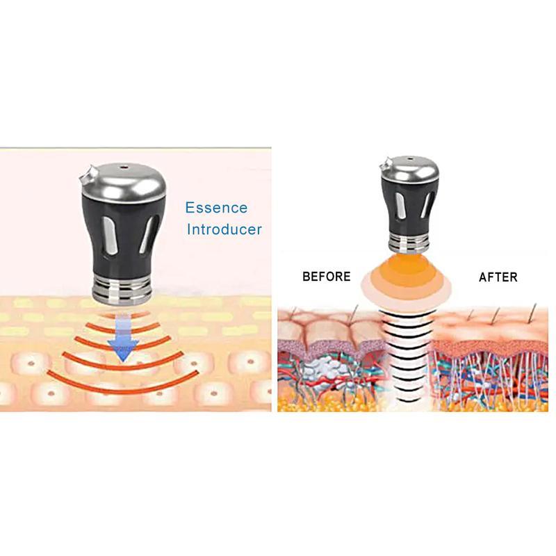 2 en 1 Appareil de beauté RF importé Dispositif de beauté EMS Machine anti-âge dispositif de lifting facial pour éliminer les rides Appareil de thérapie EMS à ultrasons