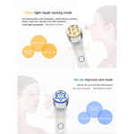Produits de soins personnels de beauté 3 en 1 Appareil de beauté du visage à vibration RF LED Soins de la peau du visage Équipement de beauté du visage