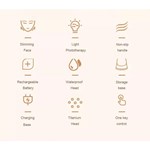 Appareil de beauté pour le soin de la peau par lifting facial Photon et raffermissement pour le soin de la peau par led