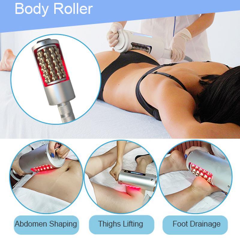 Machine de massage à rouleaux endosphères pour le visage et le corps 2 en 1