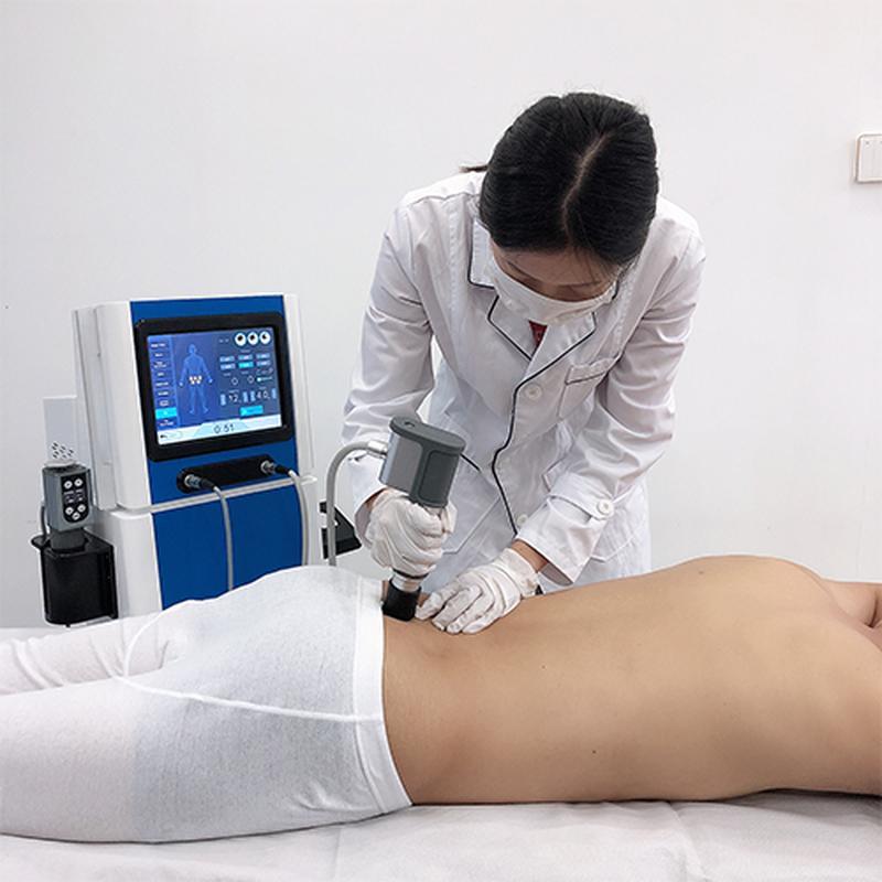 Machine de rééducation sportive à double onde de choc Fwst Shock Wave Ed Fisioterapia