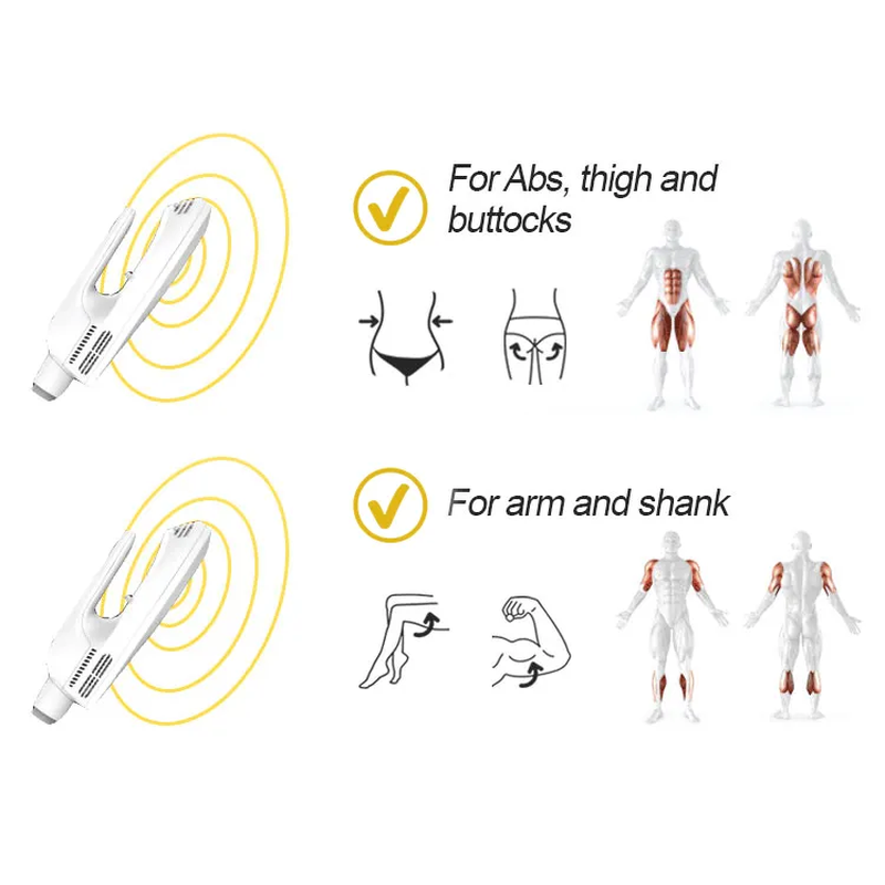 Machine de stimulation musculaire et de slimming du corps EMS portable et puissant