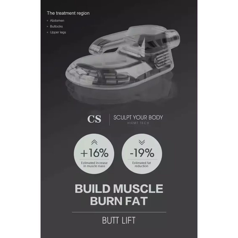 Machine de stimulation musculaire et de slimming du corps EMS portable et puissant