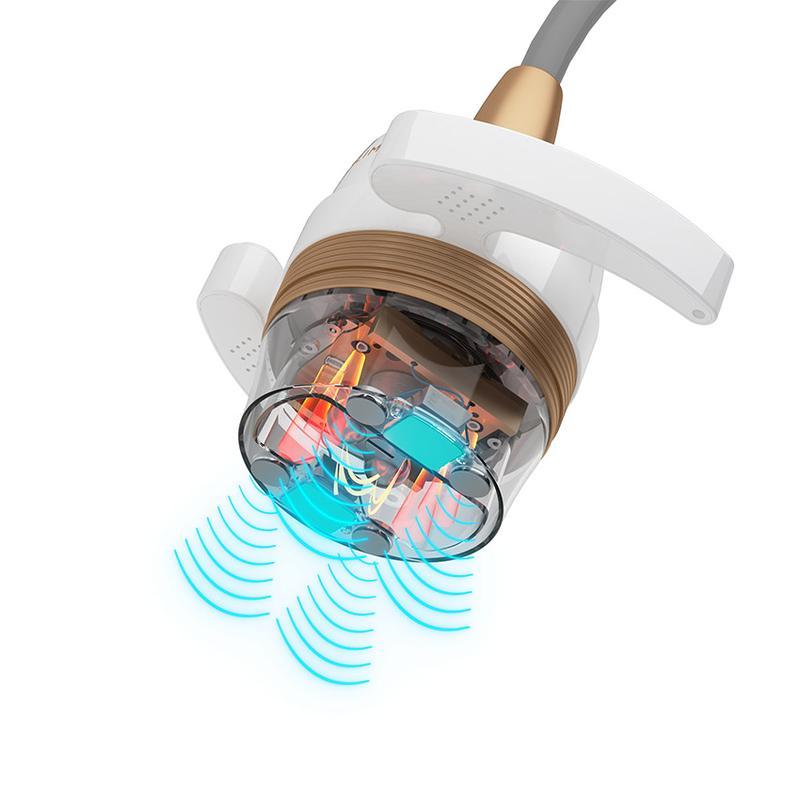 Appareil de machine d''amincissement de perte de graisse dissolvant le chauffage profond du corps RF de serrage de la peau
